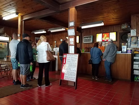 Inside Parton's Deli